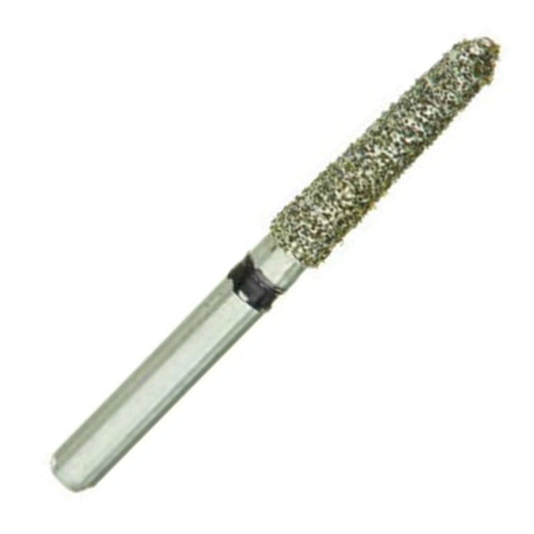 ValuDiamond FG #879K.018 Extra Coarse Grit Gingival Curettage Diamond Bur, 10/Pk. Head size 1.8mm