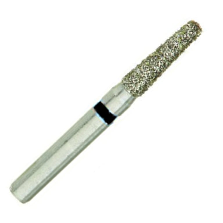 ValuDiamond FG #846KR.016 Extra Coarse Grit Round End Cylinder Diamond Bur, 10/Pk. Head size
