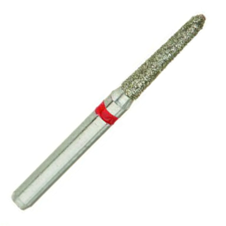 ValuDiamond FG #878K.014 Fine Grit Gingival Curettage Diamond Bur, 10/Pk. Head size 1.4mm, head