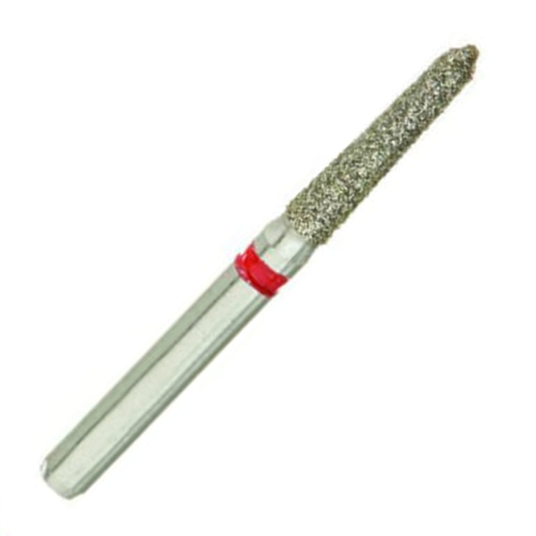 ValuDiamond FG #878K.016 Fine Grit Gingival Curettage Diamond Bur, 10/Pk. Head size 1.6mm, head