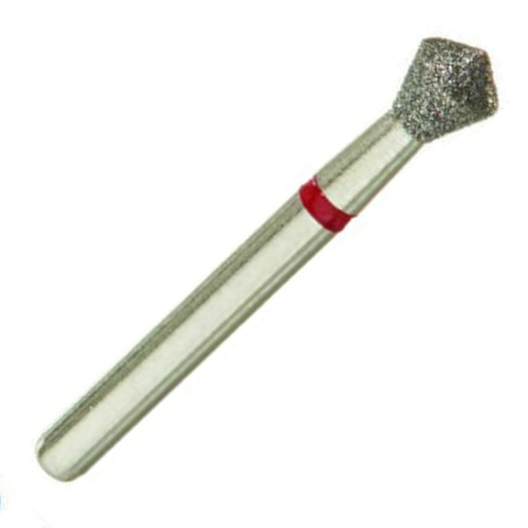 ValuDiamond FG #905.028 Fine Grit Inverted Cone Diamond Bur, 10/Pk. Head size 2.8mm, head length