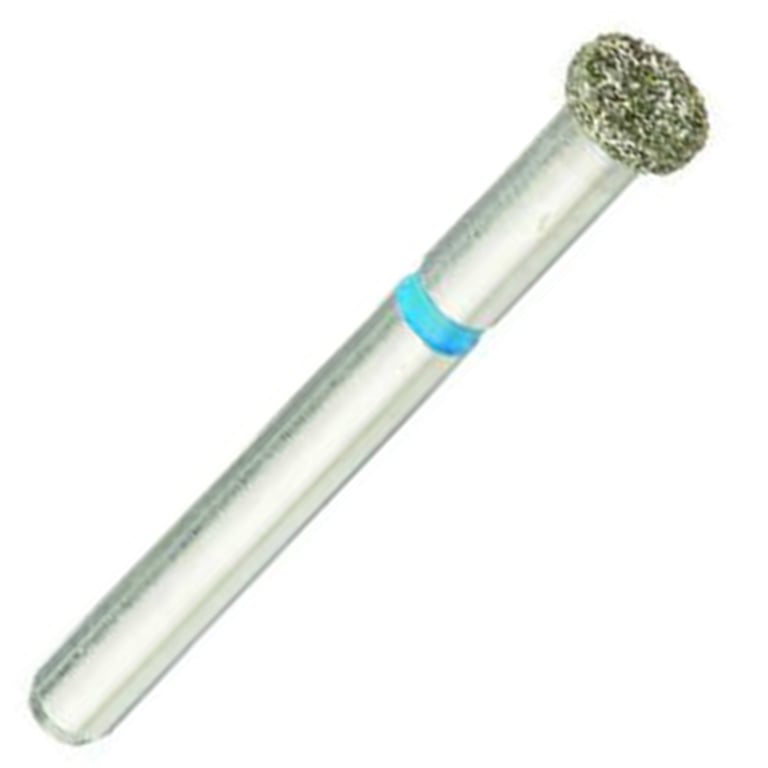 ValuDiamond FG #828.026 Medium Grit Depth Marker Diamond Bur, 10/Pk. Head size 2.6mm, head length