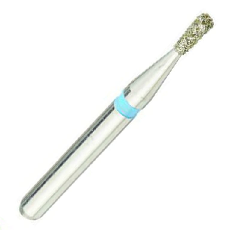 ValuDiamond FG #830.010 Medium Grit Pear Shaped Diamond Bur, 10/Pk. Head size 1.0mm, head length