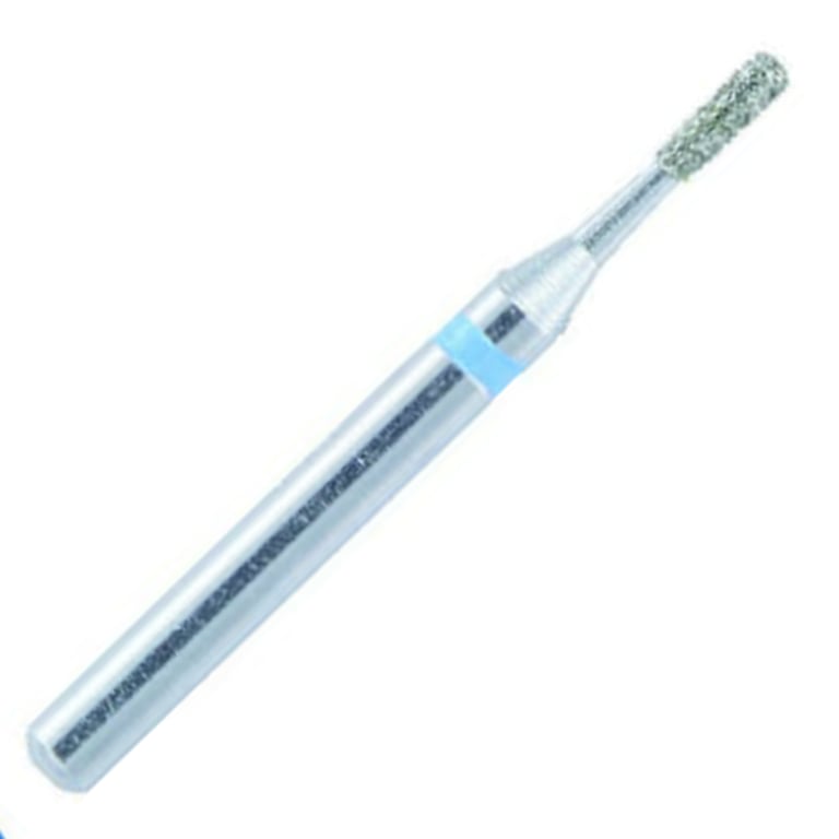 ValuDiamond FG #830L.008 Medium Grit Pear Shaped Diamond Bur, 10/Pk. Head size 0.8mm, head length
