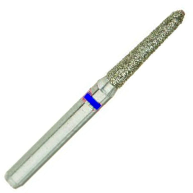 ValuDiamond FG #878K.014 Medium Grit Modified Chamfer Diamond Bur, 10/Pk. Head size 1.4mm, head