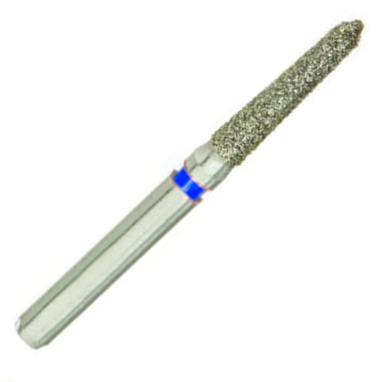 ValuDiamond FG #878K.016 Medium Grit Modified Chamfer Diamond Bur, 10/Pk. Head size 1.6mm, head