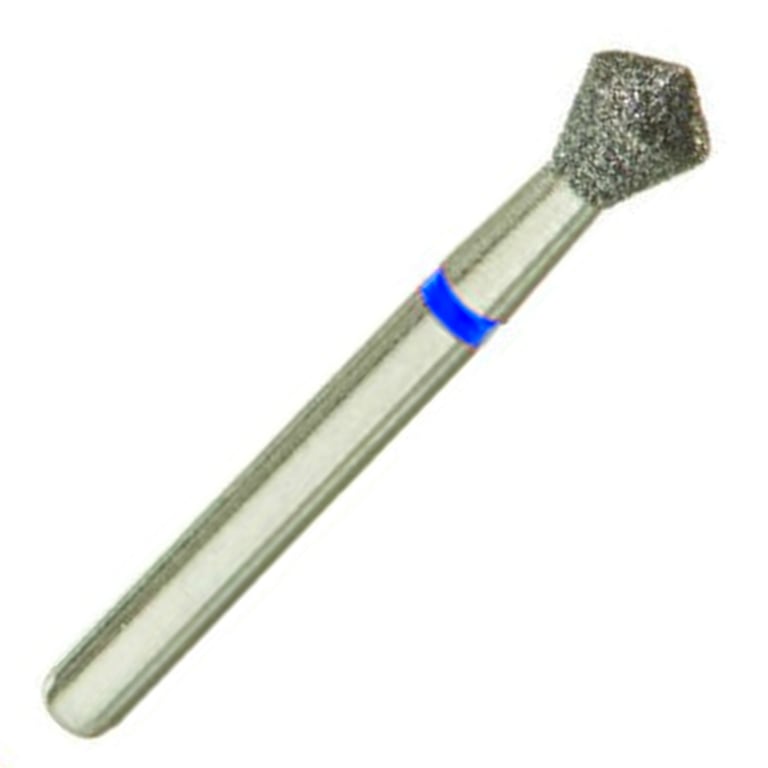 ValuDiamond FG #905.028 Medium Grit Acorn Shaped Diamond Bur, 10/Pk. Head size 2.8mm, head length