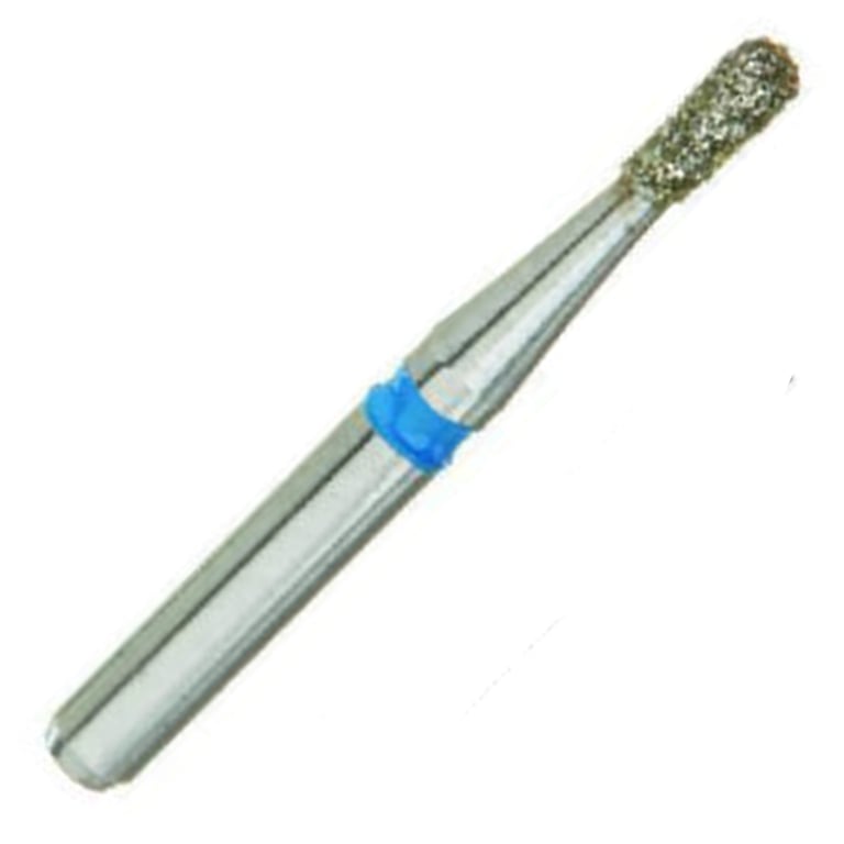 ValuDiamond FG #830.012 Medium Grit Pear Shaped Diamond Bur, 10/Pk. Head size 1.2mm (V-S830/012M)