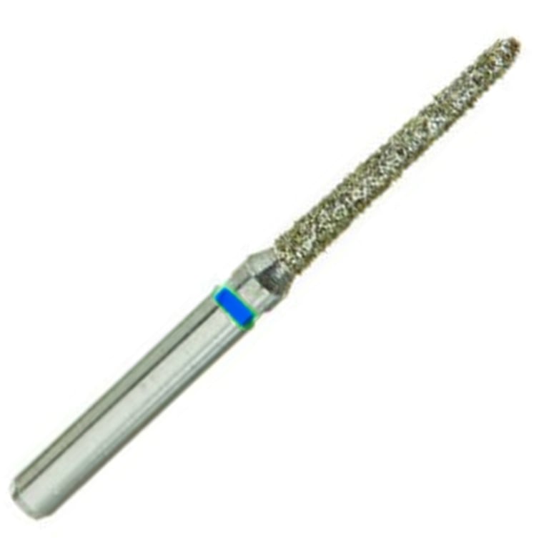 ValuDiamond FG #879K.012 Medium Grit Modified Chamfer Diamond Bur, 10/Pk. Head size 1.2mm, head