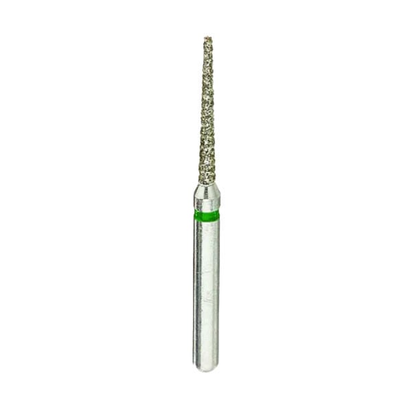 ValuDiamond FG #850.010 Coarse, Round End Taper Diamond Bur, 10/Pk. Designed for both single