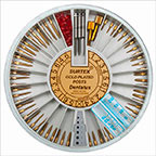 Surtex Classic Gold Plated Post RST-60 Starter Kit in One-Stop Dispenser: 60 Assorted Posts, 6