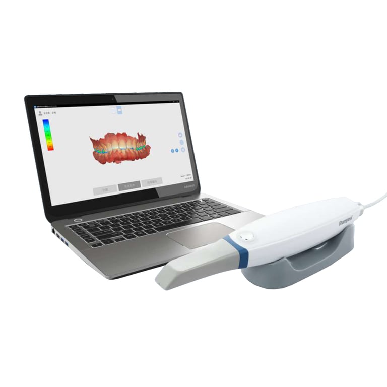 QuickScan IOS by Runyes 3D Intraoral Scanner with Laptop. Includes: 3 tips, calibration tips