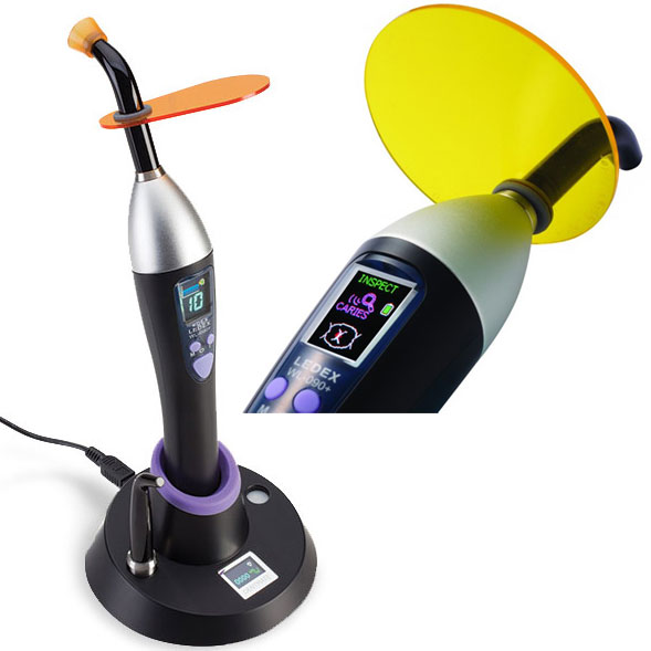 Ledex WL-090+ Led Curing Light & Plaque / Caries Detector. 7 powerful extensive modes. Broadband