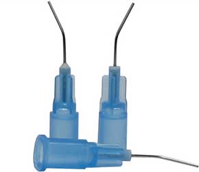 Master-Dent Blue luer lock needle tips, only for 