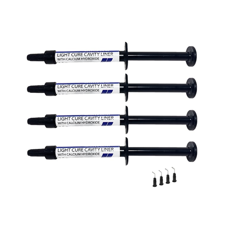 Master-Dent Cavity Liner - 4 Syringes/Pk. Light-C