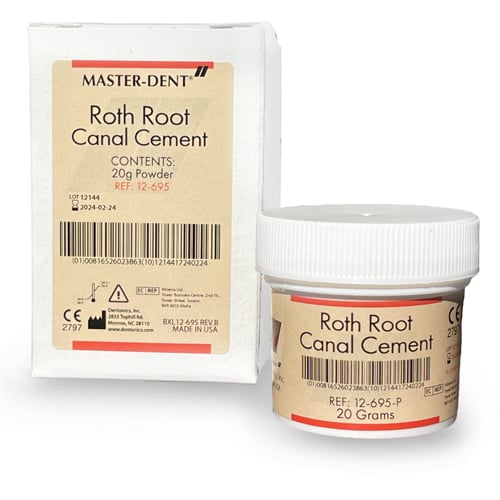 Master-Dent Roth Root Canal Cement Powder 20g/Jar