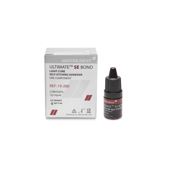 Master-Dent Ultimate SE Bond, One Component (Etch-Prime-Bond), Light-Cured, 7 gram bottle