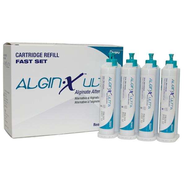 Algin-X Ultra Alginate alternative impression material, Fast set, 4 x 50ml (61E800-old-style)