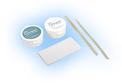 Comspan Composite Luting Cement, Complete Kit: 5 Gm. each Base and Catalyst Paste, self-cure
