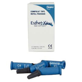 Esthet-X Flow A3.5 Compula Tip - Liquid Microhybrid Restorative, Radiopaque, Compula Tip Refill