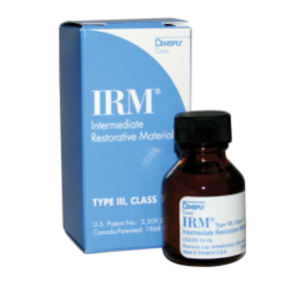 IRM Liquid, 14 mL Bottle. ZOE Intermediate Restorative Material