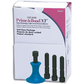 Prime & Bond NT Light-Cure Unit Dose package: 80 - .125ml Unit Doses, 4 Holders and 100 Applicator