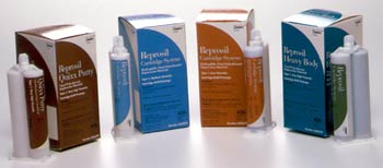Reprosil Cartridge System - Light Body, 4-pack Refill: 4 - 50 ml split (626600-old-style)