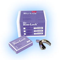 Rim-Lock #U21 Upper Full-Arch Edentulous Solid Metal Impression Tray, 1/Pk. Non-water cooled