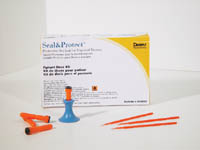 Seal & Protect Light-Cured Sealant for exposed dentin. Patient Dose Kit: 40 - 0.125 mL Single