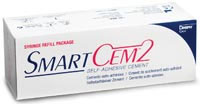 SmartCem2 Translucent Syringe. Self-Adhesive Cement, Resin-Based. No etching or priming