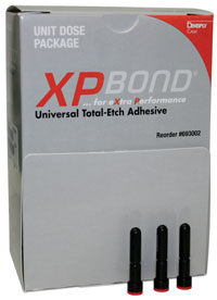 XP Bond Universal Total-Etch Adhesive. Very high bond strength to both enamels and dentin. Unit