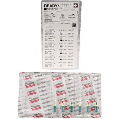 ReadySteel FlexoFile #70, 25mm Stainless Steel - Pre-Sterilized, 6/Pk. Safe-ended non-cutting Batt