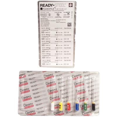 ReadySteel Senseus FlexoFile #45 - 80, 21mm Stainless Steel, Pre-Sterilized, 6/Pk. Unique