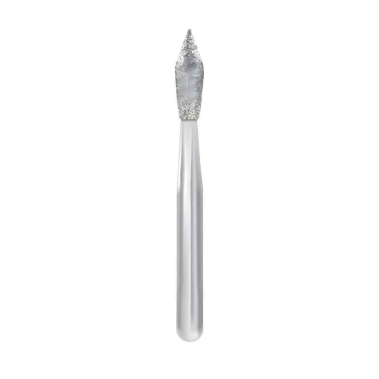 Midwest FG #899.031 Medium Grit Football Shaped Diamond Bur, 5/Pk. Suitable for reduction