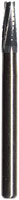 Midwest HP #703 taper fissure crosscut carbide bur for slow speed straight nose cone, clinic pack