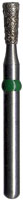 Midwest FG #807.016 Coarse Grit, Long Inverted Cone Diamond Bur. Package of 5 Burs