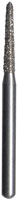 Midwest FG #878K.016, Supercoarse Grit, Modified Bevel Taper Diamond Bur. Package of 5 Burs
