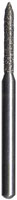 Midwest FG #878K.016, SS (Short Shank) Supercoarse Grit, Modified Bevel Taper Diamond Bur. Package