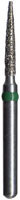 Midwest FG #888.012 Coarse Grit, Flame Shaped Diamond Bur. Package of 5 Burs