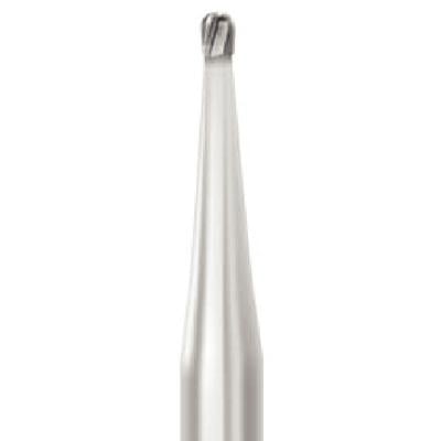 Midwest HP #1, 0.8 mm Diameter Round Operative Carbide Burs 100/Pk