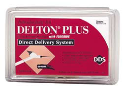 Delton Plus pit and fissure sealant refill pack consisting of fifty 5 ml cartridges of opaque