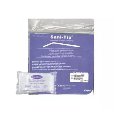 Sani-Tip plastic Syringe Tips (requires converter), package of 250 syringe tips and 250