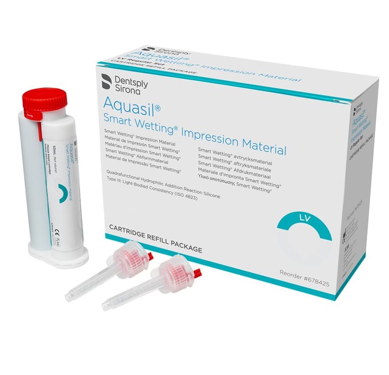 Aquasil 4 Pack Cartridges - LV FAST set VPS Impre