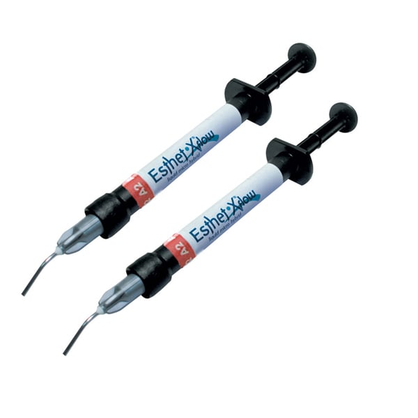 Esthet-X Flow A2 Syringes - Liquid Microhybrid Restorative, Radiopaque, Syringe Refill Package: 2