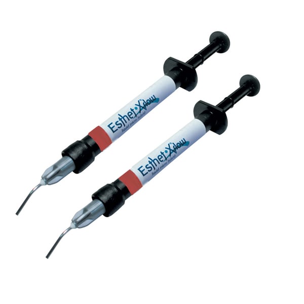 Esthet-X Flow A1 Syringes - Liquid Microhybrid Restorative, Radiopaque, Syringe Refill Package: 2