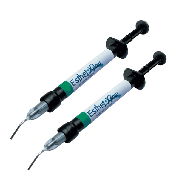 Esthet-X Flow B1 Syringes - Liquid Microhybrid Restorative, Radiopaque, Syringe Refill Package: 2