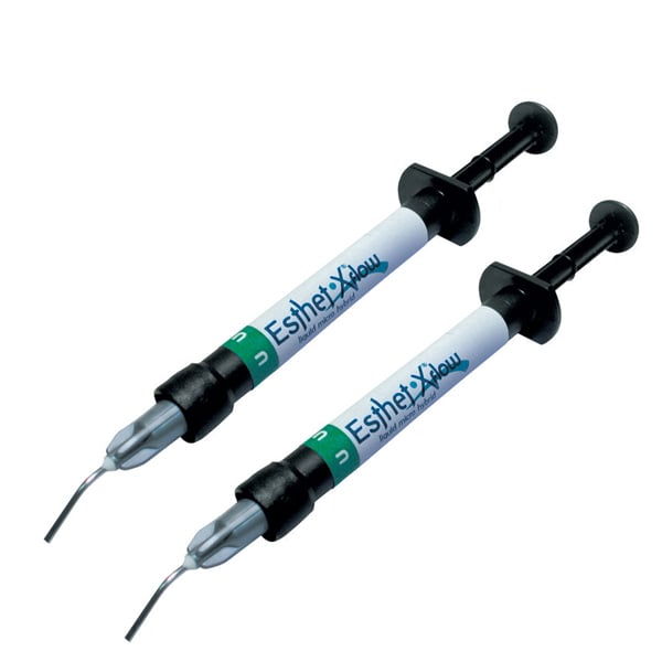 Esthet-X Flow U/LYG Syringes - Liquid Microhybrid Restorative, Radiopaque, Syringe Refill Package