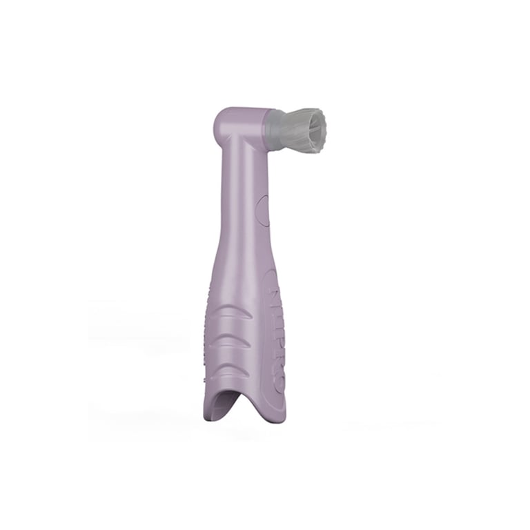 Nupro Freedom Slim Lavender Pearl Prophy Angles, Spiral, 90 Degree, 200/Pk. 16% shorter head