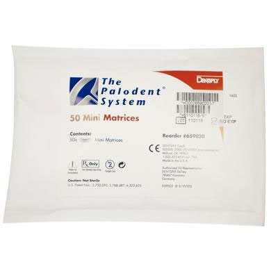Palodent Matrix System Refill - Mini Matrices 50/Bx. Contoured sectional, adjustable