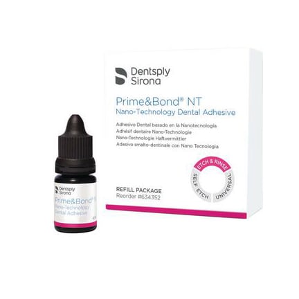 Prime & Bond NT Light-Cure Refill Kit: 1 - 4.5ml bottle of Prime and Bond NT